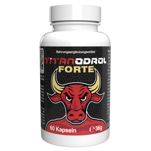 Titanodrol – Complément Alimentaire L-Arginine, Maca et Ginseng, 180 Gélules
