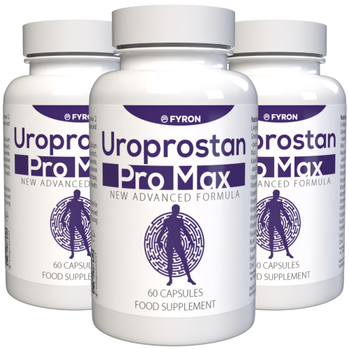 Uroprostan Pro Max – Complément Alimentaire L-Arginine, Maca et Ginseng, 180 Gélules