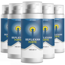 Beflexan Forte - 500 ml - 5-es csomag - Ápolókrém sheavajjal, szőlőmagolajjal és hialuronsavval