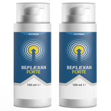 Beflexan Forte - 200 ml - 2-es csomag - Ápolókrém sheavajjal, szőlőmagolajjal és hialuronsavval