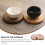 ULTNICE Wooden Cup Coaster Set 2 Pieces 2