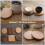 ULTNICE Wooden Cup Coaster Set 2 Pieces 7