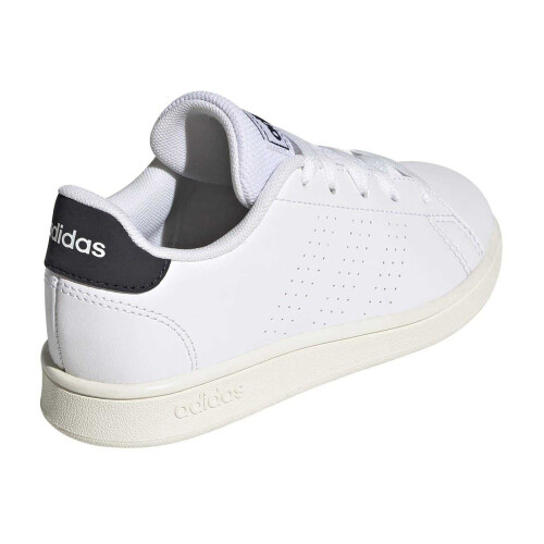 Adidas (10 UK Child, White) Adidas Childrens/Kids Advantage Trainers 1
