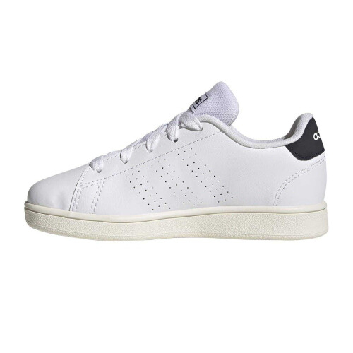 Adidas (10 UK Child, White) Adidas Childrens/Kids Advantage Trainers 2