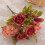Artificial Flowers PU Outdoor Home Decor with Vase 7