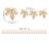 Halloween LED Light String Fabric Maple Leaf Rattan Decor 5
