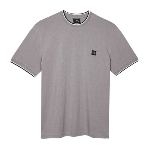 Paul Smith (XL, Grey) Paul Smith Mens Patch Logo T-Shirt 1