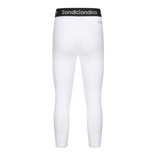 (9-10 Years, White) Sondico Boys 3/4 Tights 1