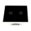 2-Gang 1-Way Touch Switch AC100-240V LED Backlight 86 Type 7