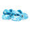 (4 UK Child, Blue) Hot Tuna Baby Marble Clogs 4