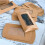 100Pcs Pillow Candy Box Paper Packaging Boxes Candy Bags with Transparent Window Cookie Boxes 5