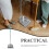 Dustpan with Upright Steel Handle, Stainless Steel, 7