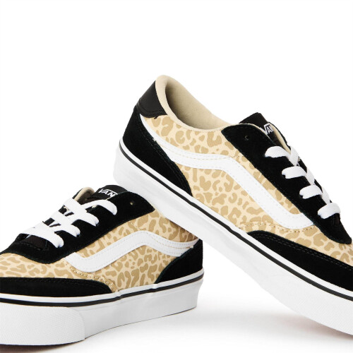 Vans (5 UK, Black/Leopard) Vans Childrens/Kids Brooklyn Canvas Platform Trainers 2