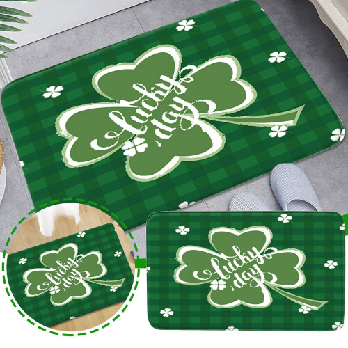 St. Patrick's Day Welcome Doormat 1 Pack 1