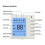 Programmable Thermostat, None Battery Powered, AC110-120V, Work for Radiant Floor Heating Temperature Controller 5