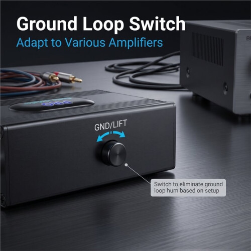 Ground Loop for RCA Audio Isolator Multi Functional Soundproofing Device Sound Denoising Device Stage Microphone More 1