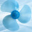 Diverse Application Sturdy  12 Inch Plastic Fan Blade Featuring 4