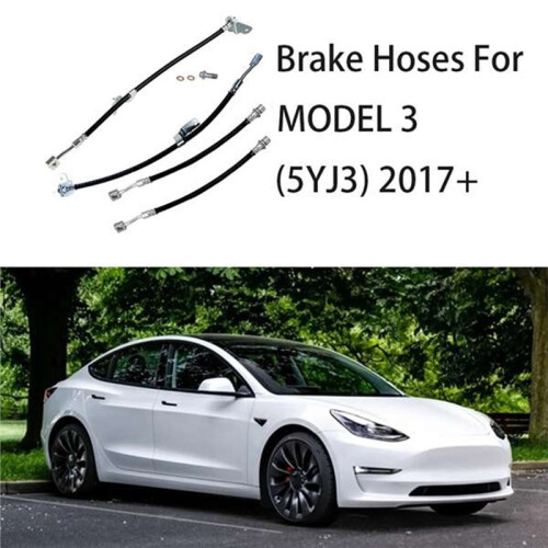 Front Brake Pipe (Left) 1044721-00-D 104472100D Suitable for  Model 3 2017-Present 1pcs 2