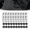 20pcs 1/4" 17mm Motorcycle Quick Release Dzus Turn Button Race Fairing Fastener for     A 5