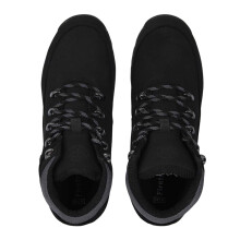 (12 UK, Black/Grey) Firetrap Mens Rhino Leather Ankle Boots