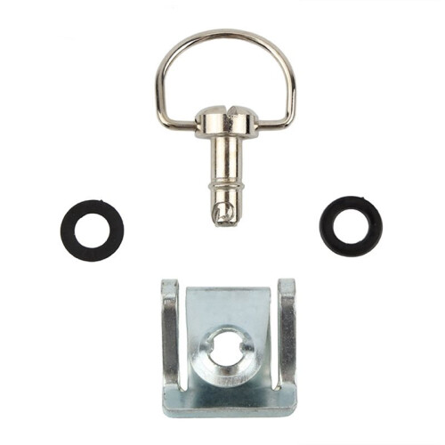 20pcs 1/4" 17mm Motorcycle Quick Release Dzus Turn Button Race Fairing Fastener for     B 1