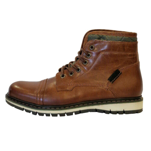 (9 UK, Camel) Firetrap Mens Aubin Leather Ankle Boots 2