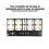 DIY Electronic Clock Kit DIY Electronic Digital Clock Soldering Kit 4-Digit LED Digital Tube for Desktop Display Module 4