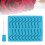 Silicone Gummy Mold Worm Shape 1 Set 4