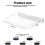 Hidden Suspended Wall Mounted Speaker Storage Bracket,  Speaker Wall Mounted Display Base, Fixed Bracket 6