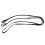 (Full, Black) Hy Rubber Grip Reins 2