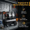 1/2" Thread Intake Silencer Filter, 20mm Metal Air Compressor Muffler with Replaceable Filter Element, Noise Reduction 2