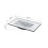 Lavabo de resina rectangular en blanco 80x45 cm Nilo Blanco 4