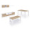 Pack salón con mesa de centro y mesa de comedor Kenzo Max V1A 6
