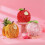 (Pink) Cute Chenille Hand Towel Ball With Hanging Loop, Soft Microfiber Washcloth, Kitchen Decor 3