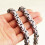 Heavy Silver Byzantine Chain Necklace Stainless Steel 2