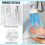 Christmas Tree Snowflake Hand Towels with Loop 2 Pack 6