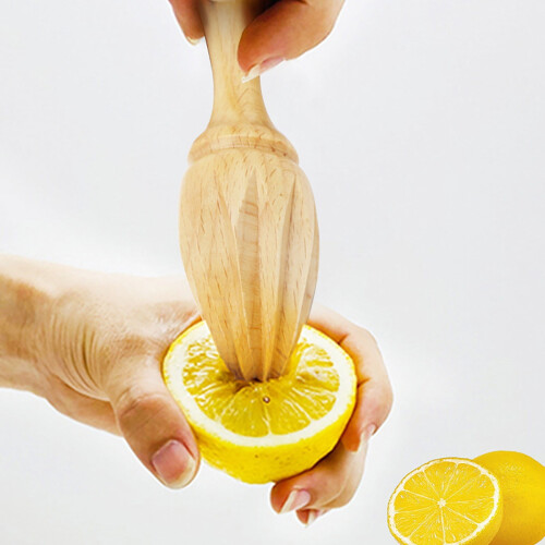 Beech Wood Lemon Squeezer Manual 1 Piece 2