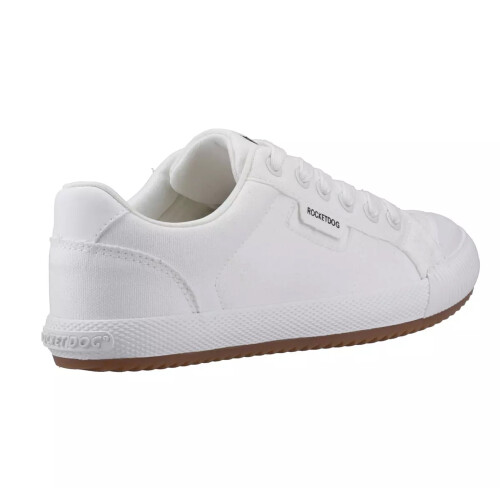 ROCKET DOG (7 UK, White) Rocket Dog Womens/Ladies Cheery Trainers 1