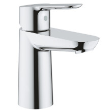 Grohe BauEdge Mono Basin Mixer Tap - Chrome 23330000