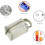 Portable Square Mesh Storage Bags 4.33x2.76in 3 pcs 6