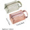 Portable Square Mesh Storage Bags 4.33x2.76in 3 pcs 7