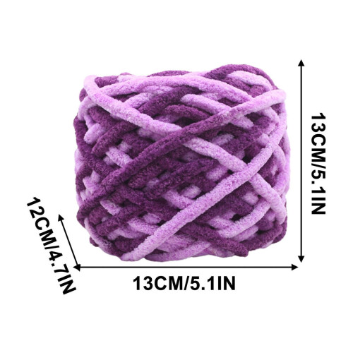 Chunky Multicolor Ice Bar Yarn for Hand Knitting and Crochet 1