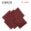 Sanding Paper Flocking 10 pcs 60-1000 Grit 110x100 mm 6