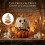 Halloween Pumpkin Candy Container Resin Glow Face Decor with Lid 2