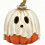 Halloween Pumpkin Candy Container Resin Glow Face Decor with Lid 4