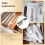 Carbon Steel Kitchen Storage Rack L-Shape 25.6 inch 3-Cup 6