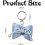 Pearl Bow Keychains for Women 2 pcs 2