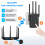 AC1200M Dual-Band Wireless Repeater 2500 Sq Ft 4