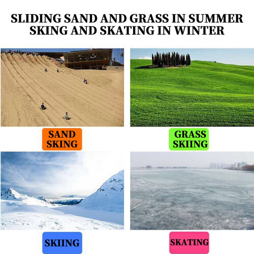 Roll-Up Snow Sled Extra Thick for Kids and Adults 2