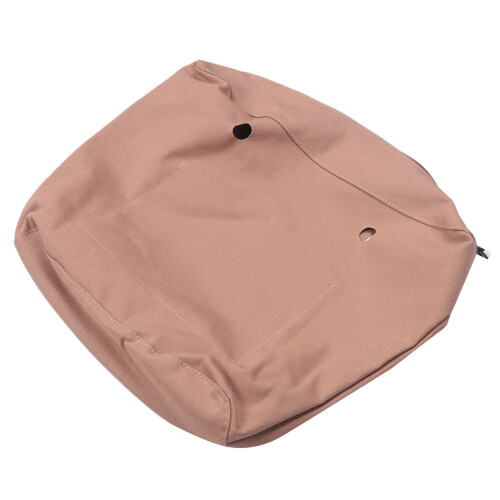 Waterproof Solid Canvas Insert Inner Lining Insert Zipper Pocket for Obag O Bag Handbag Bag Khaki 2